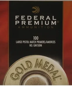 Federal Premium Gold Medal Large Pistol Match Primers #150M