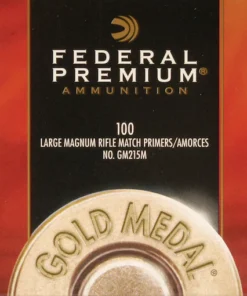 Federal Premium Gold Medal Large Rifle Magnum Match Primers #215M