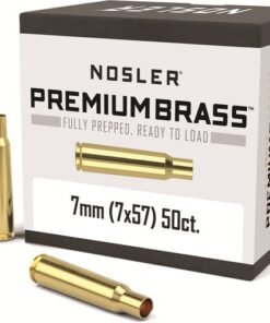 Nosler Custom Brass 7x57mm Mauser (7mm Mauser) Box of 50