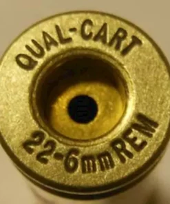 Quality Cartridge Brass 22-6mm Remington Box of 20