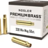 Nosler Custom Brass 338 Winchester Magnum Box of 50