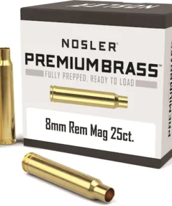 Nosler Custom Brass 8mm Remington Magnum Box of 25