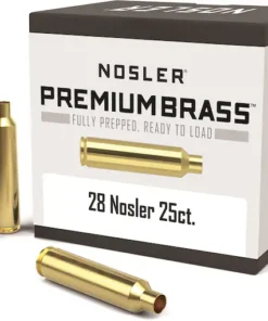 Nosler Custom Brass 28 Nosler Box of 25