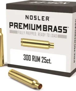 Nosler Custom Brass 300 Remington Ultra Magnum Box of 25