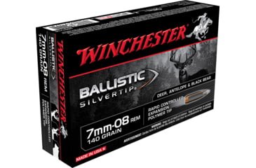 Opplanet winchester ballistic silvertip 7mm 08 remington 140 grain fragmenting polymer tip brass cased centerfire rifle ammo 20 rounds sbst708 main.jpg
