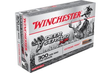 Opplanet winchester deer season xp 300 winchester magnum 150 grain extreme point polymer tip centerfire rifle ammo 20 rounds x300ds main.jpg
