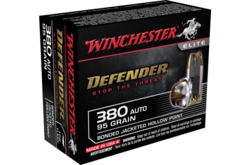 Opplanet winchester defender handgun 380 acp 95 grain bonded jacketed hollow point centerfire pistol ammo 20 rounds s380pdb main.jpg