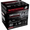 Opplanet winchester drylok 20 gauge 1 oz 3in centerfire shotgun ammo 25 rounds xsm2034 main.jpg