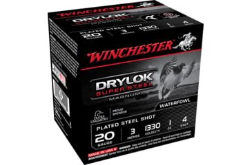 Opplanet winchester drylok 20 gauge 1 oz 3in centerfire shotgun ammo 25 rounds xsm2034 main.jpg