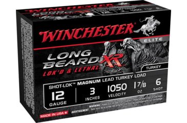 Opplanet winchester long beard xr 12 gauge 1 7 8 oz 3in centerfire shotgun ammo 10 rounds stlb123m6 main.jpg