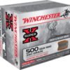 Opplanet winchester super x handgun 500 s w magnum 350 grain jacketed hollow point centerfire pistol ammo 20 rounds x500sw main.jpg