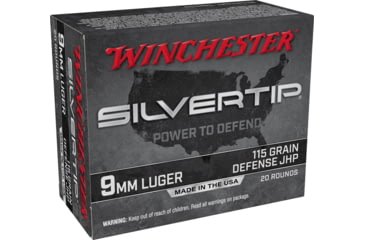 Opplanet winchester super x handgun 9mm luger 115 grain silvertip jacketed hollow point centerfire pistol ammo 20 rounds w9mmst main.jpg