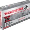 Opplanet winchester super x rifle 223 winchester super short magnum 64 grain power point brass cased centerfire rifle ammo 20 rounds x223wss1 main.jpg