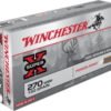 Opplanet winchester super x rifle 270 winchester short magnum 150 grain power point brass cased centerfire rifle ammo 20 rounds x270wsm main.jpg