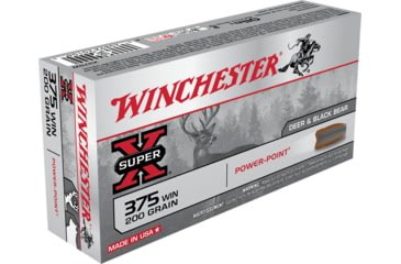 Opplanet winchester super x rifle 375 winchester 200 grain power point brass cased centerfire rifle ammo 20 rounds x375w main.jpg