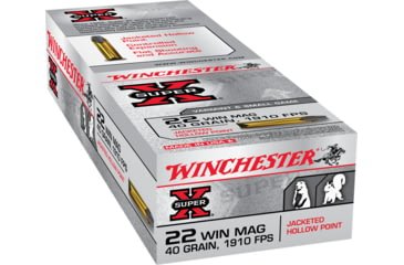 Opplanet winchester super x rimfire 22 winchester magnum rimfire 40 grain jacketed hollow point rimfire ammo 50 rounds x22mh main.jpg