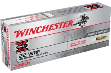 Opplanet winchester super x rimfire 22 winchester rimfire 45 grain copper plated lead flat nose rimfire ammo 50 rounds 22wrf main.jpg