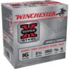 Opplanet winchester super x shotshell 16 gauge 15 16 oz 2 75 centerfire shotgun ammo 25 round we16gt6 main.jpg