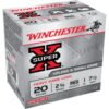 Opplanet winchester super x shotshell 20 gauge 1 oz 2 75in centerfire shotgun ammo 25 rounds xu20h7 main.jpg