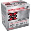 Opplanet winchester super x shotshell 20 gauge 3 4 oz 2 75in centerfire shotgun ammo 25 rounds we20gt7 main.jpg