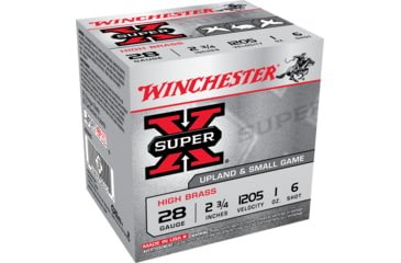 Opplanet winchester super x shotshell 28 gauge 1 oz 2 75in centerfire shotgun ammo 25 rounds x28h6 main.jpg