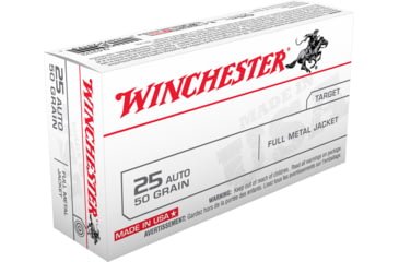 Opplanet winchester usa handgun 25 acp 50 grain full metal jacket centerfire pistol ammo 50 rounds q4203 main.jpg