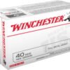 Opplanet winchester usa handgun 40 s w 165 grain full metal jacket centerfire pistol ammo 100 rounds usa40swvp main.jpg