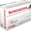 Opplanet winchester usa rifle 30 carbine 110 grain full metal jacket brass cased centerfire rifle ammo 50 rounds q3132 main.jpg