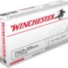 Opplanet winchester usa rifle 7 62x39mm 123 grain full metal jacket brass cased centerfire rifle ammo 20 rounds q3174 main.jpg