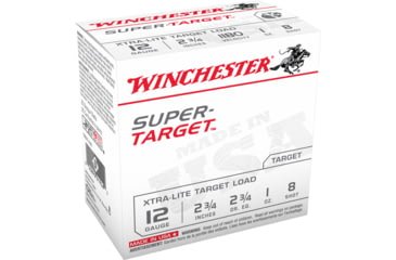 Opplanet winchester usa shotshell 12 gauge 1 oz 2 75in centerfire shotgun ammo 25 rounds trgtl128 main.jpg