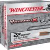 Opplanet winchester varmint x rifle 22 hornet 35 grain rapid expansion polymer tip centerfire rifle ammo 20 rounds x22p main.jpg