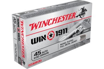 Opplanet winchester win1911 45 acp 230 grain full metal jacket centerfire pistol ammo 50 rounds x45t main.jpg